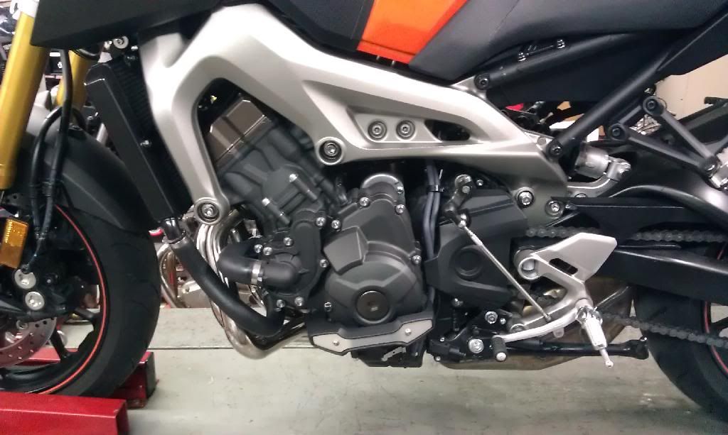 yamaha fz version 2 engine guard